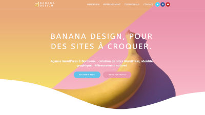 Banana Design Agency screenshot
